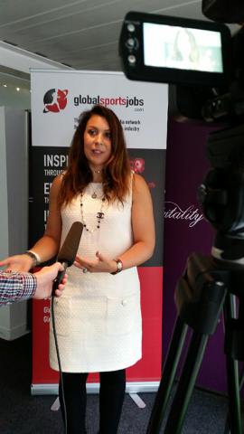 Interviewing Wimbledon 2013 champion Marion Bartoli